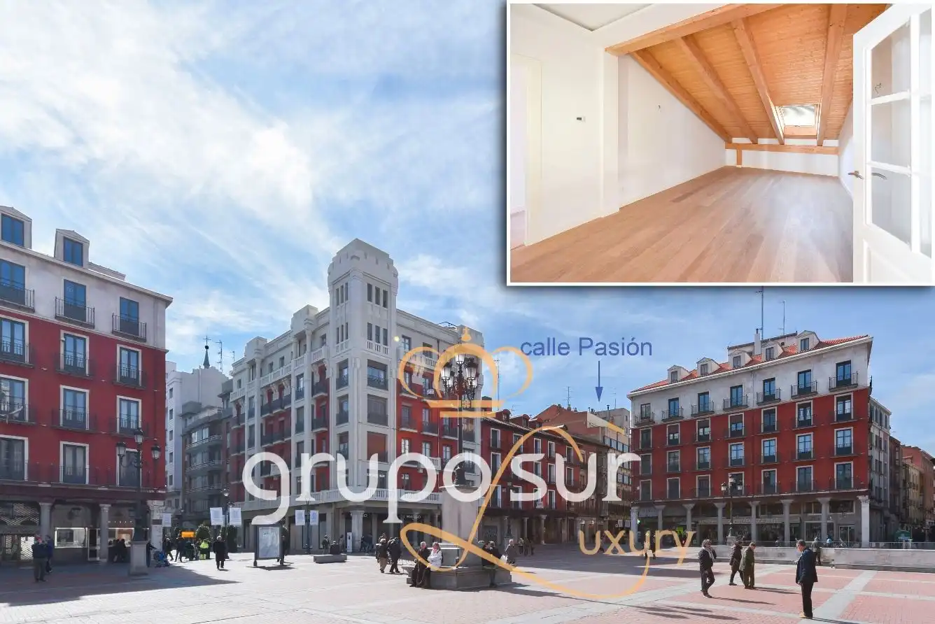 Vista exterior de Ático en venta en Valladolid con Calefacción, Parquet y Trastero