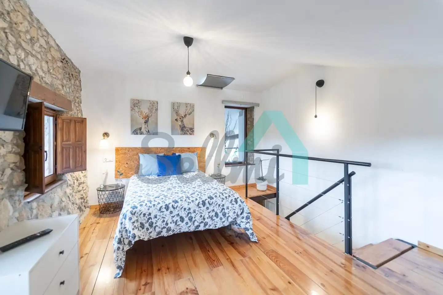 Habitación de Casa adosada de alquiler en Oviedo  con Jardín privado, Parquet y Terraza