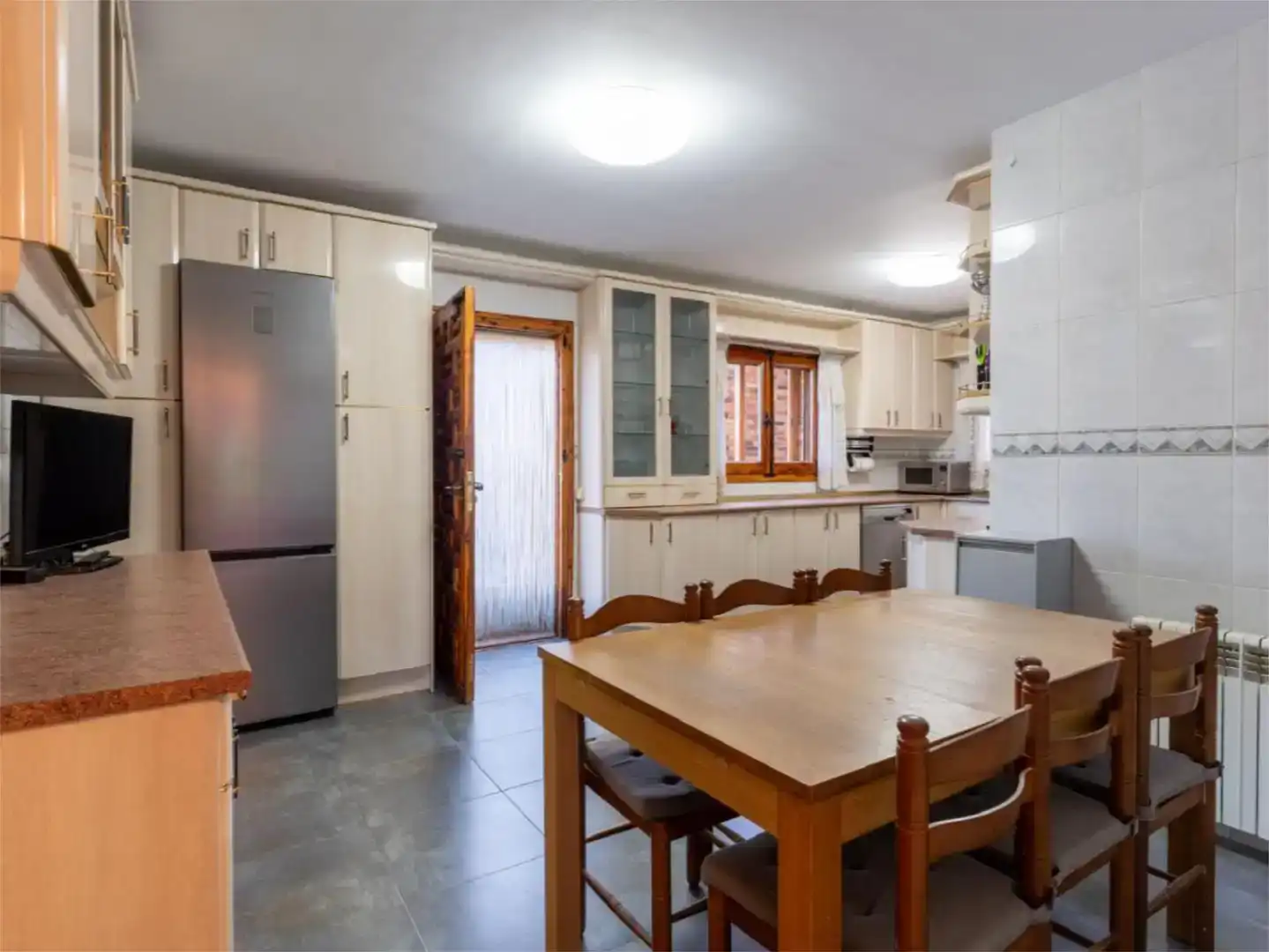 Cocina de Casa o chalet en venta en Tres Cantos con Piscina