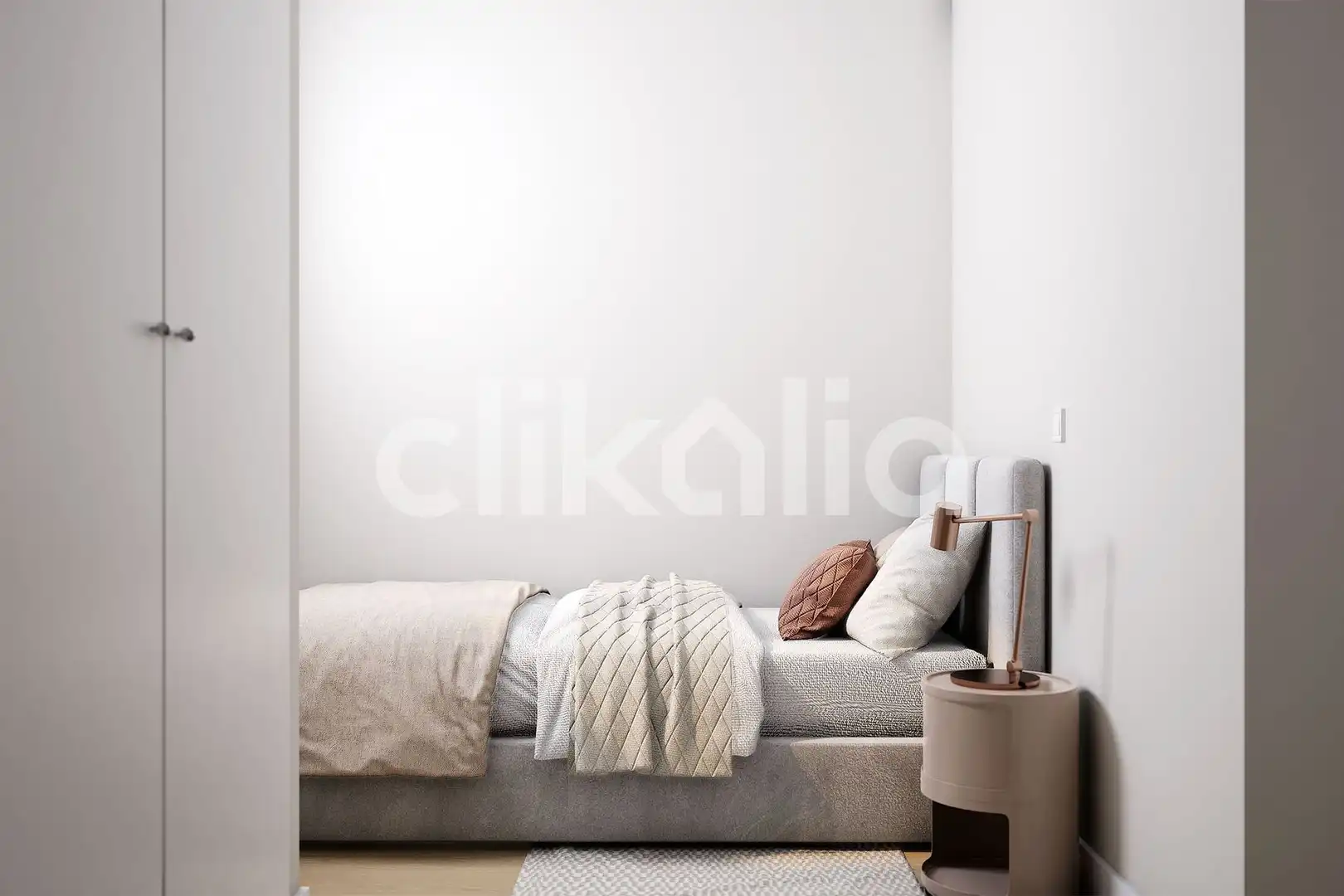 Bedroom of Flat for sale in Sevilla  with Air Conditioner and Terrace