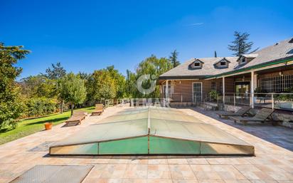 Garten von Haus oder Chalet zum verkauf in San Agustín del Guadalix mit Klimaanlage, Terrasse und Schwimmbad