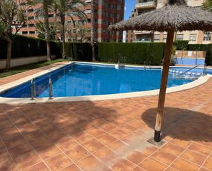 Swimming pool of Flat for sale in Mislata  with Air Conditioner, Private garden and Parquet flooring
