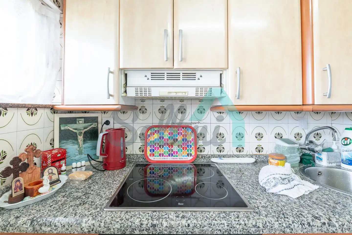 Cocina de Planta baja en venta en Avilés con Calefacción, Parquet y Trastero