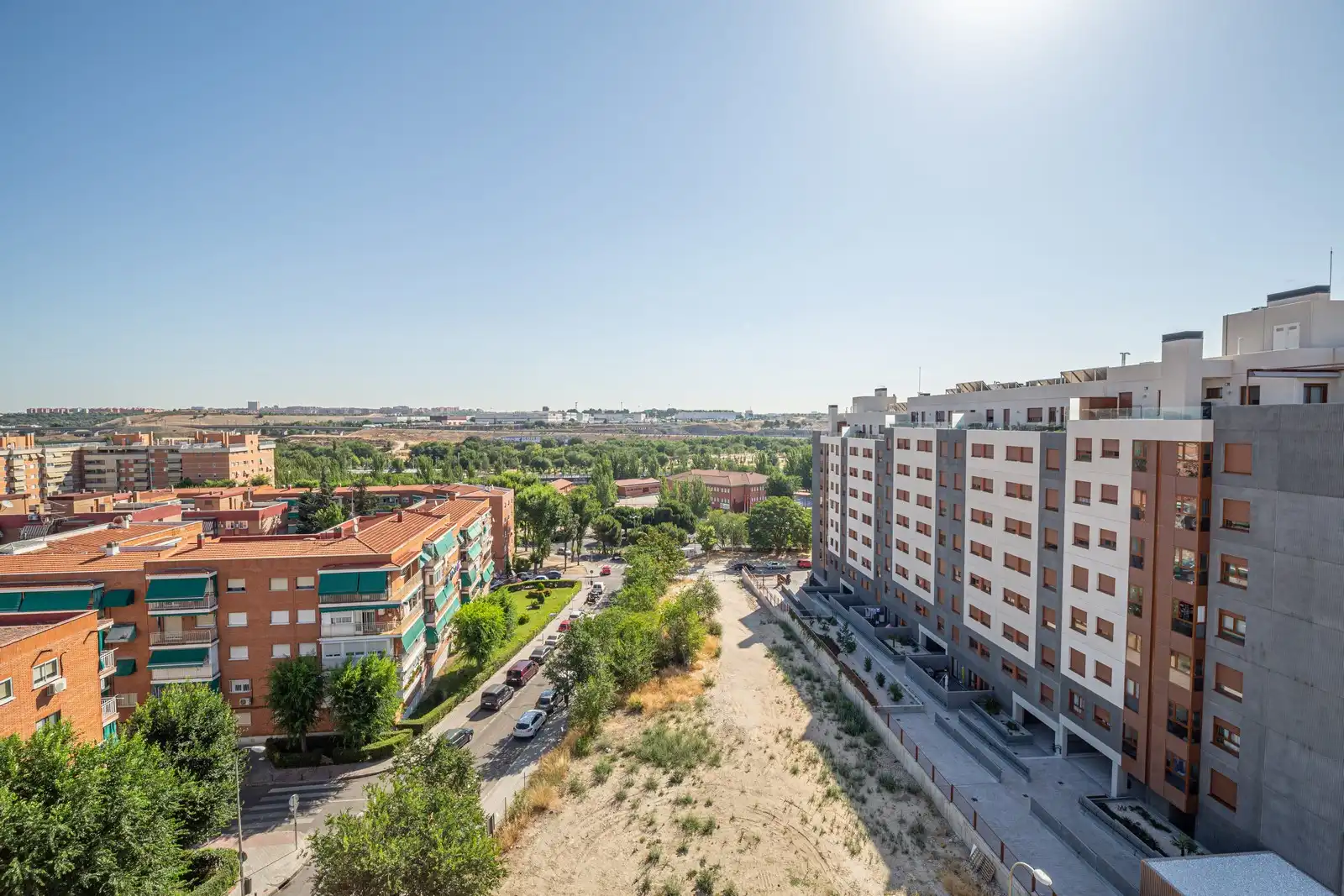Vista exterior de Piso en venta en Madrid con Trastero
