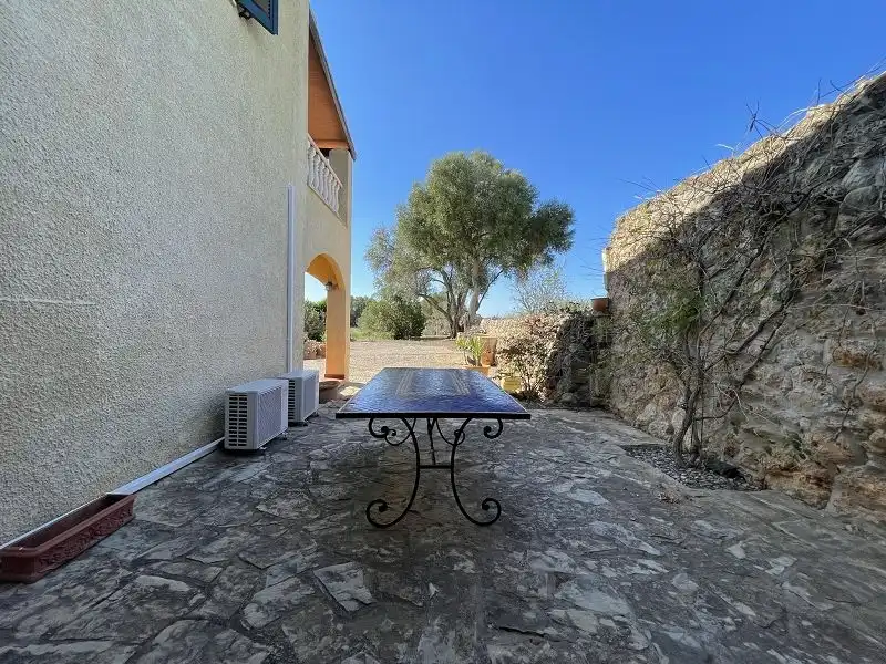 Terraza de Finca rústica en venta en Llucmajor con Aire acondicionado, Calefacción y Jardín privado