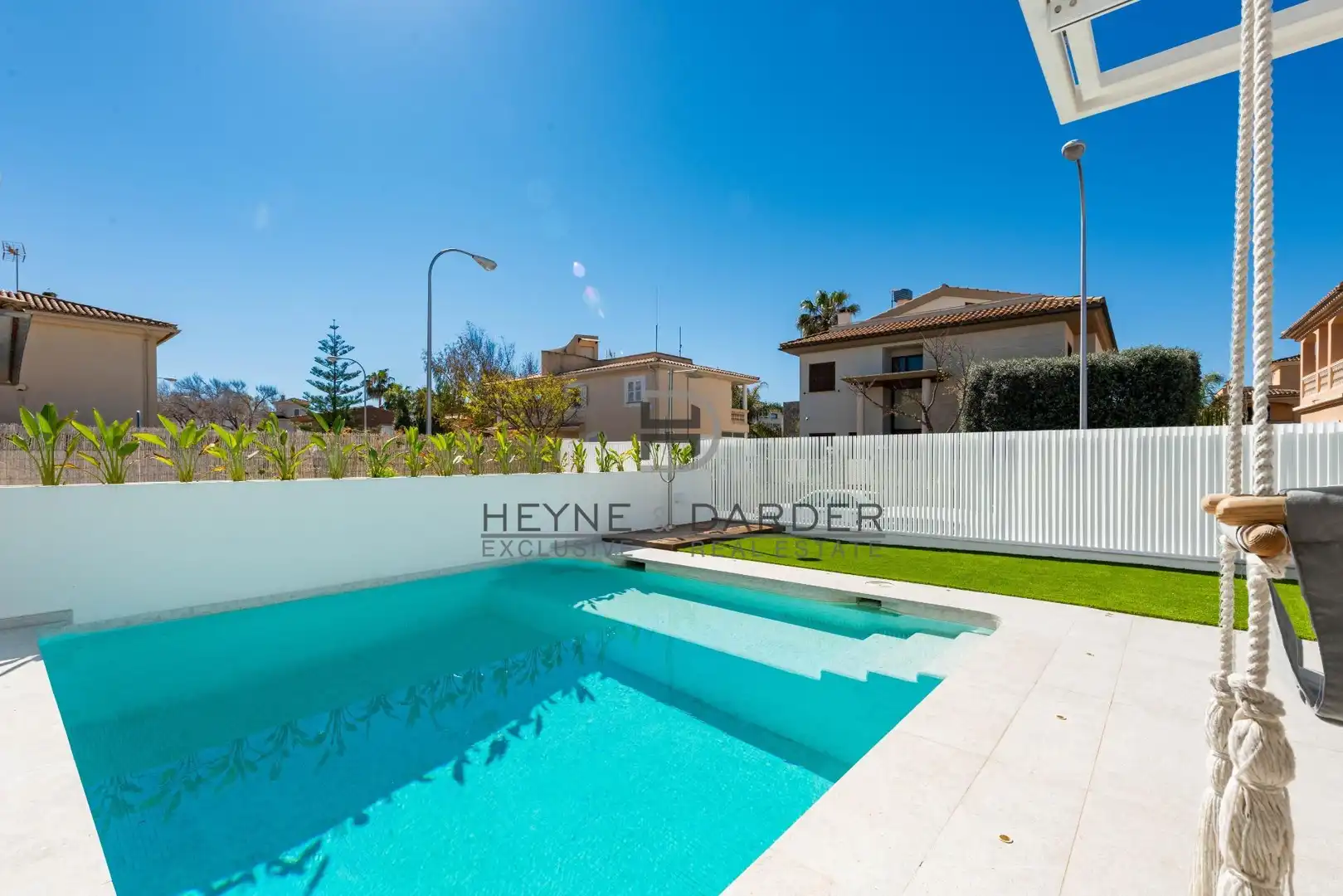 Piscina de Casa o xalet en venda en  Palma de Mallorca amb Aire condicionat, Calefacció i Jardí privat