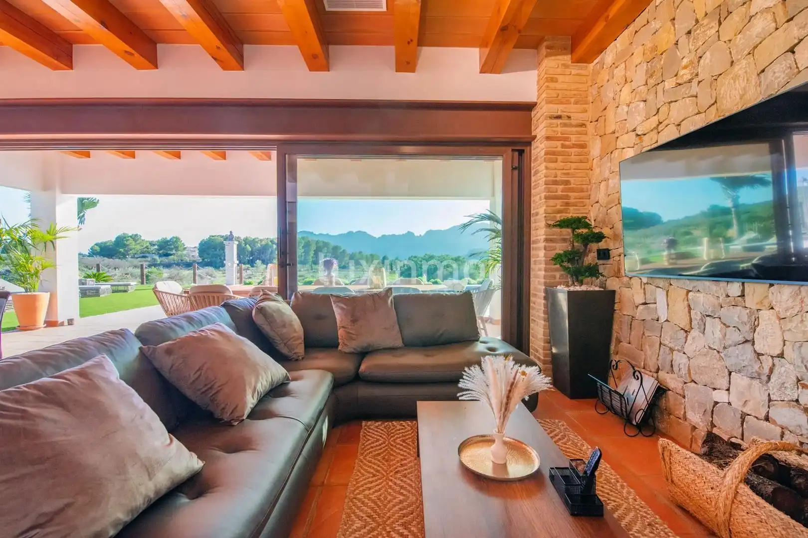 Living room of Houses for rent in Llíber, Alicante