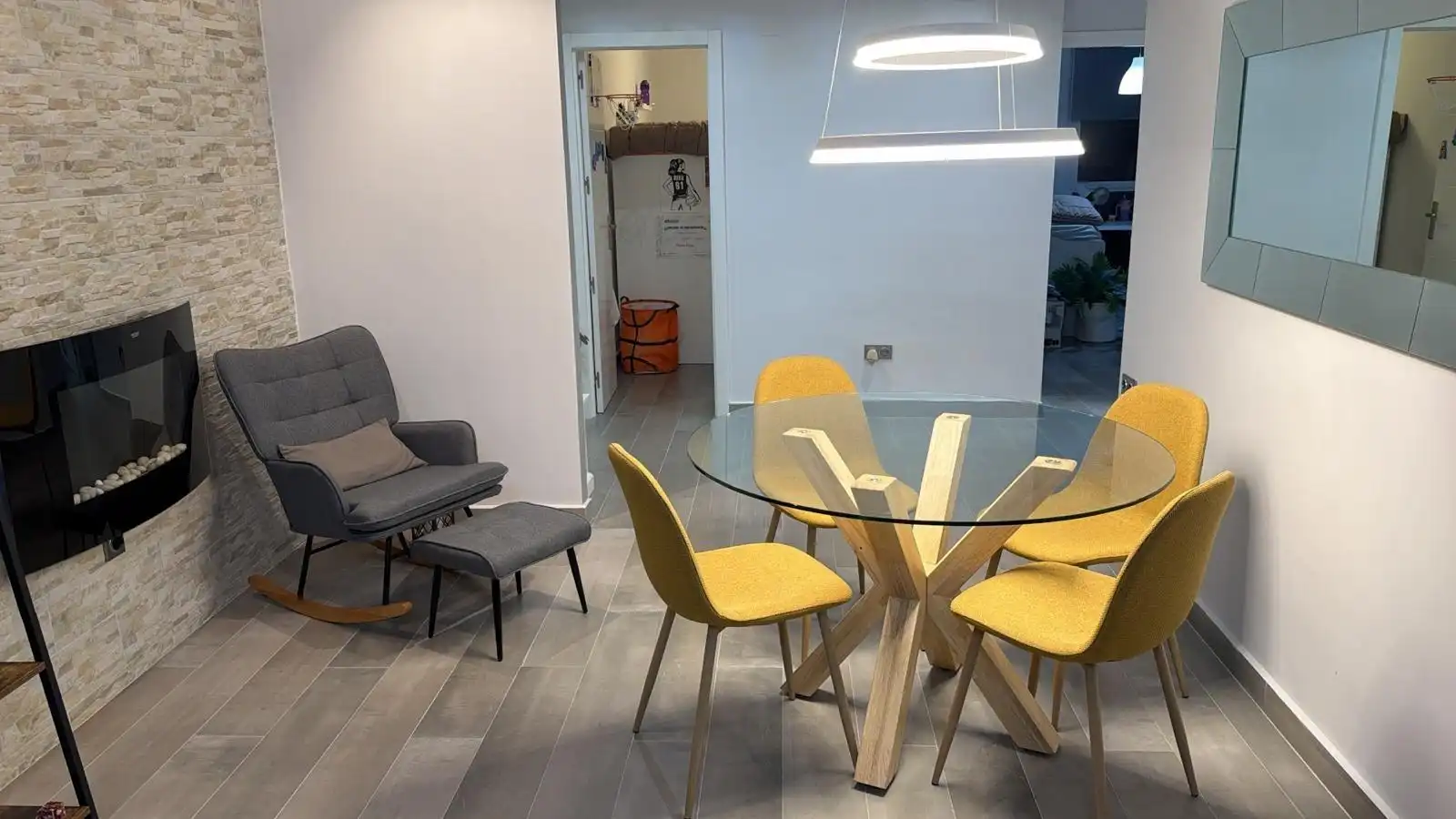 Esszimmer von Erdgeschoss zum Verkauf in Benetússer mit Klimaanlage, Terrasse und Abstellraum