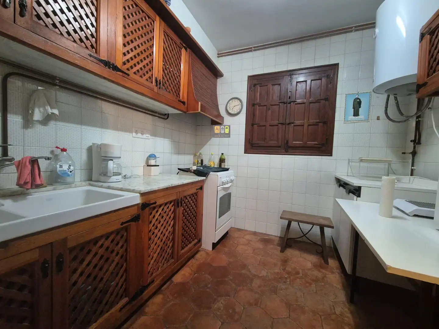 Cocina de Casa o chalet en venta en Polop con Calefacción, Jardín privado y Terraza