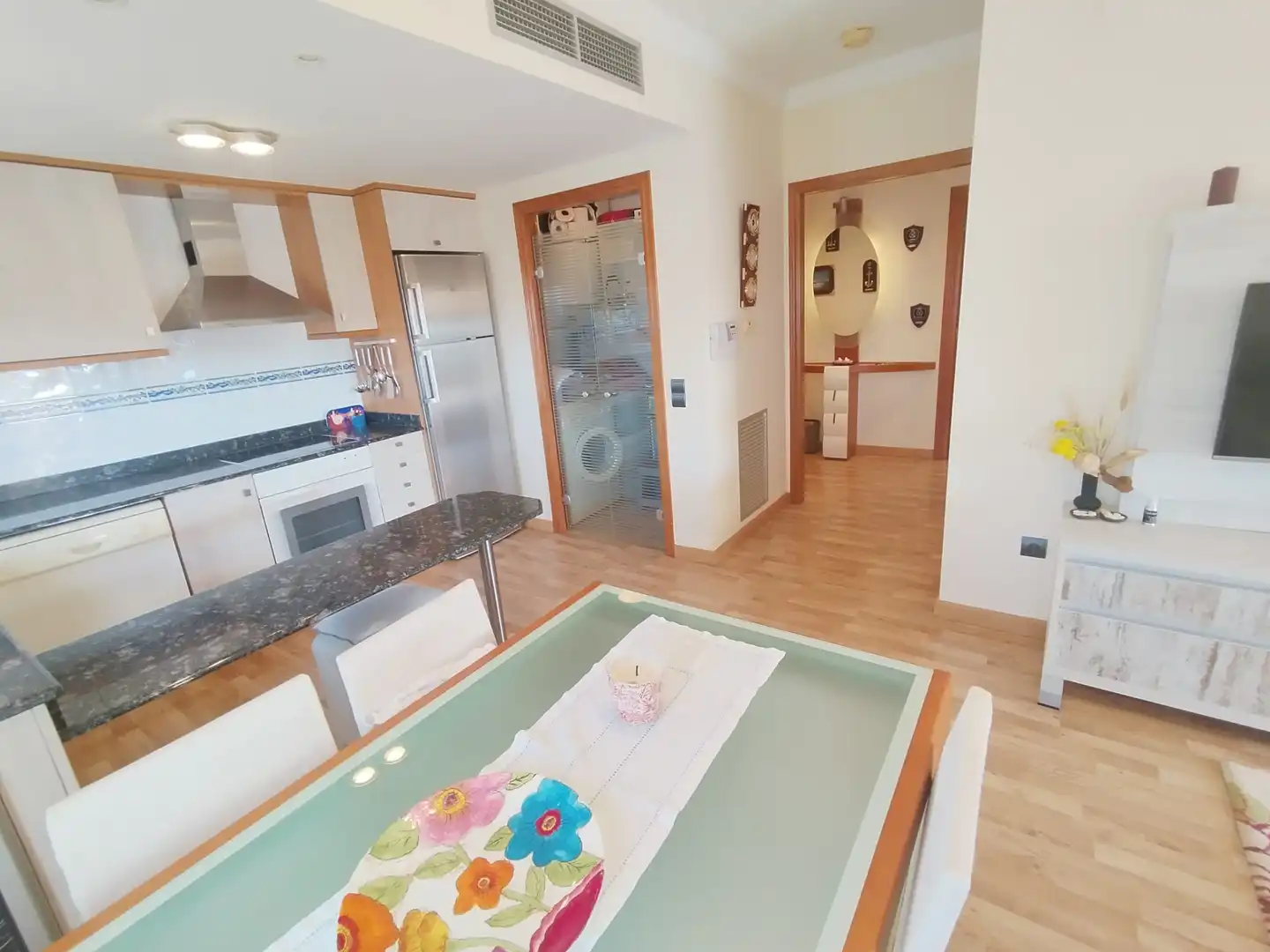 Kitchen of Attic for sale in La Ràpita  with Air Conditioner, Heating and Parquet flooring