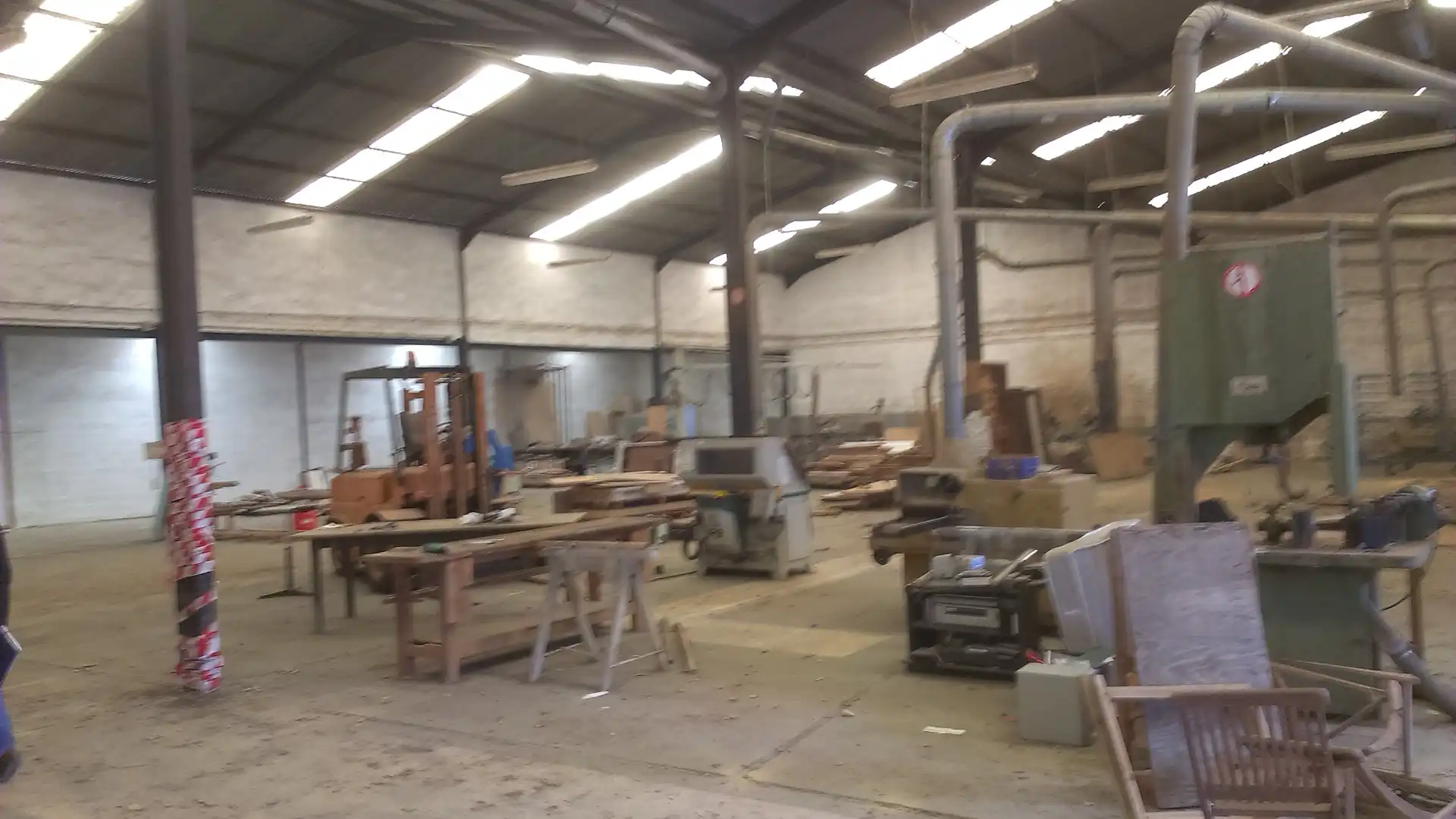 Vista exterior de Nave industrial de alquiler en Jerez de la Frontera