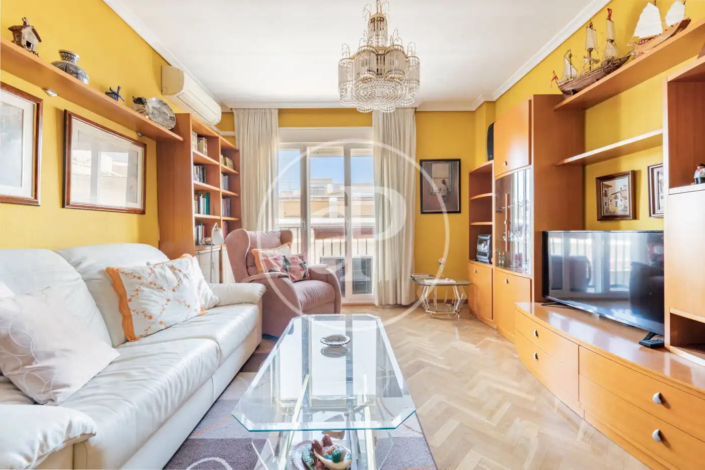 Sala de estar de Piso en venta en Madrid con Aire acondicionado, Calefacción y Jardín privado