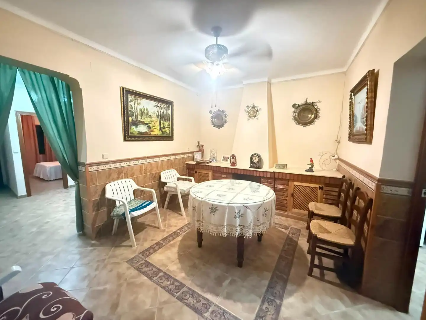 Comedor de Casa o chalet en venta en Alameda con Terraza, Trastero y Amueblado