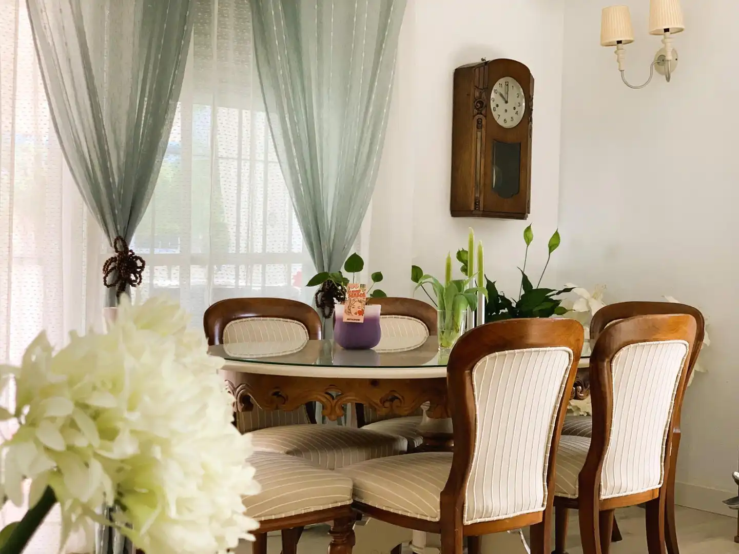Comedor de Apartamento en venta en Marbella con Aire acondicionado, Calefacción y Jardín privado