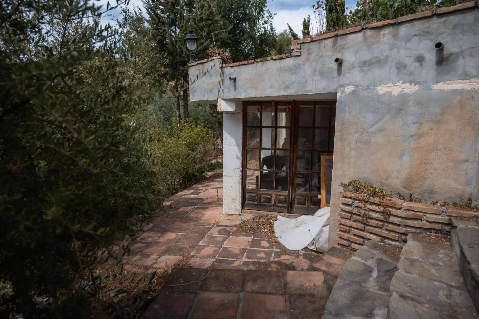Exterior view of Houses for sale in Canillas de Albaida  with Air Conditioner, Private garden and Terrace
