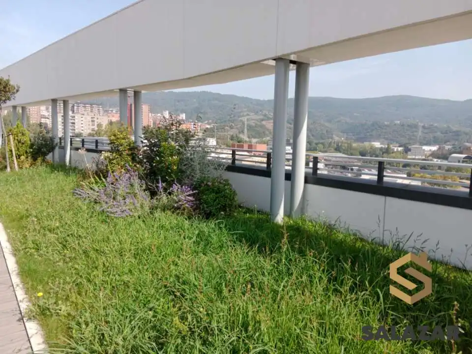 Terraza de Ático de alquiler en Bilbao  con Calefacción, Jardín privado y Terraza