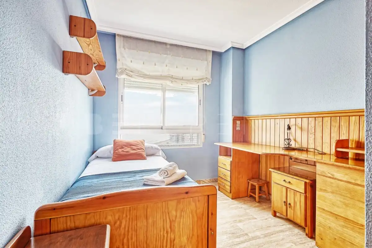 Bedroom of Apartments for rent in El Campello  with Air Conditioner, Heating and Private garden