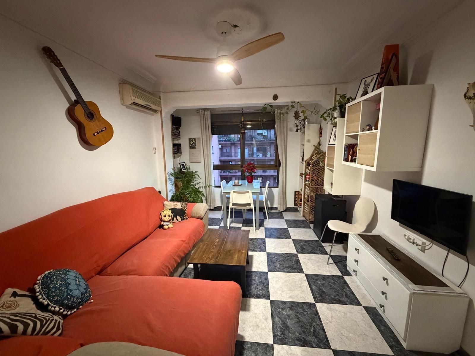 Sala de estar de Piso en venta en  Valencia Capital con Aire acondicionado y Calefacción