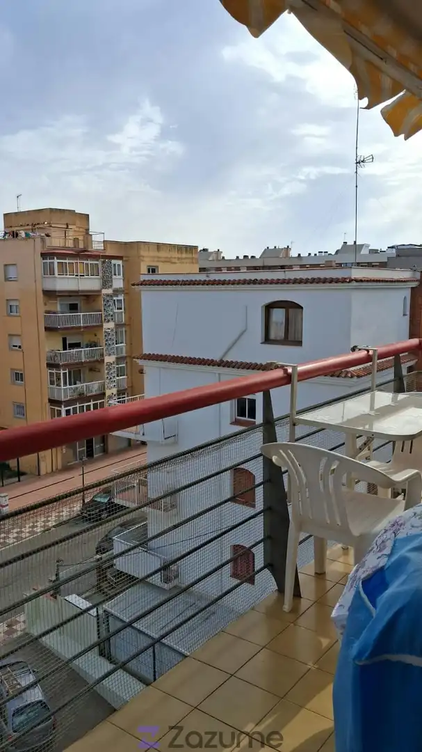 Terraza de Piso de alquiler en Calella con Terraza, Trastero y Amueblado