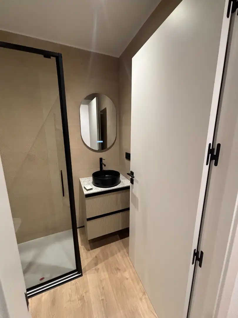 Badezimmer von Wohnung zur Miete in Salamanca mit Heizung, Möbliert und Ofen