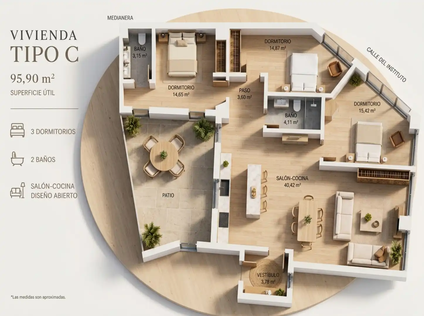 Flat for sale in Gijón   with Heating