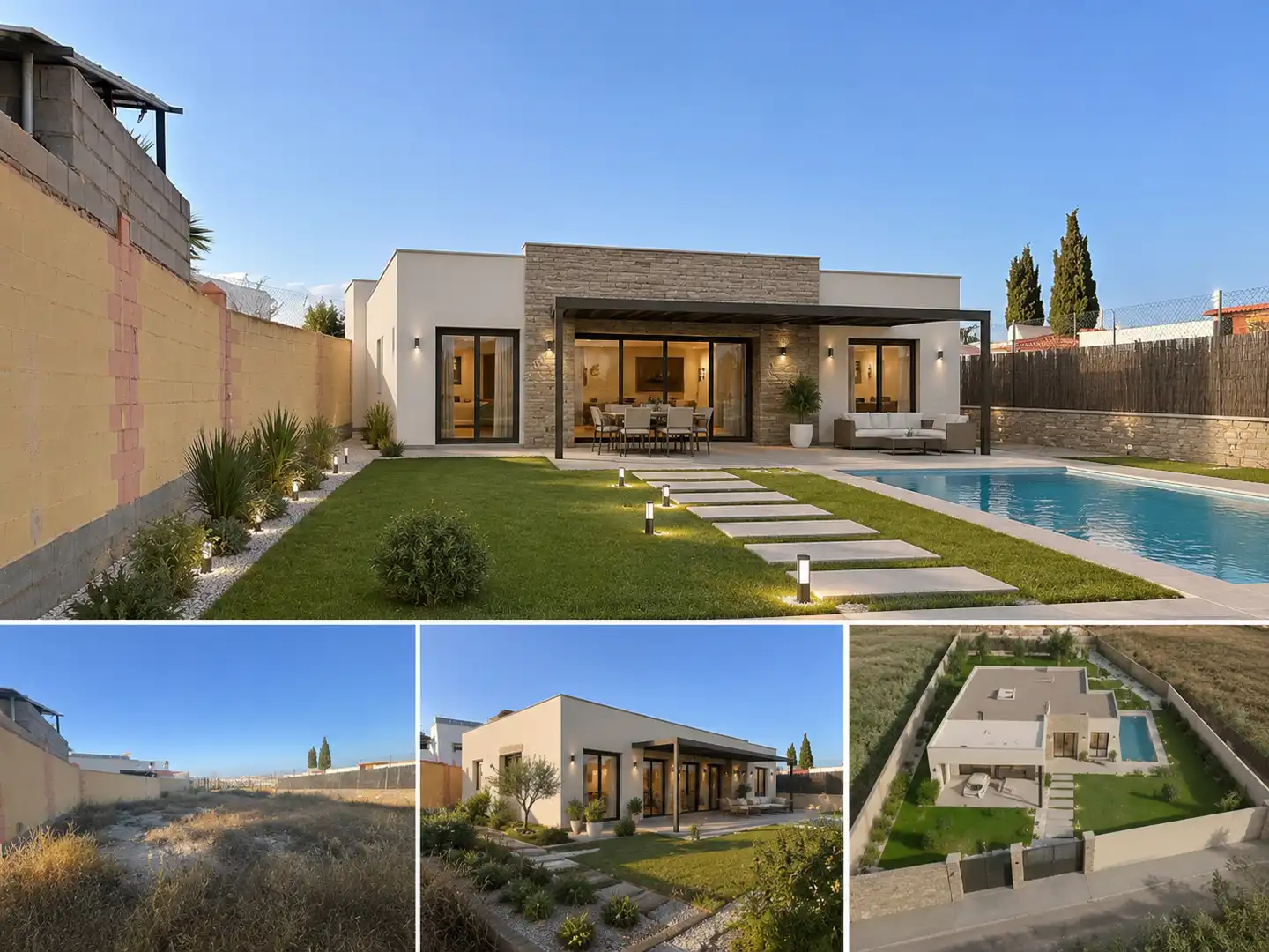 Vista exterior de Residencial en venta en Almería