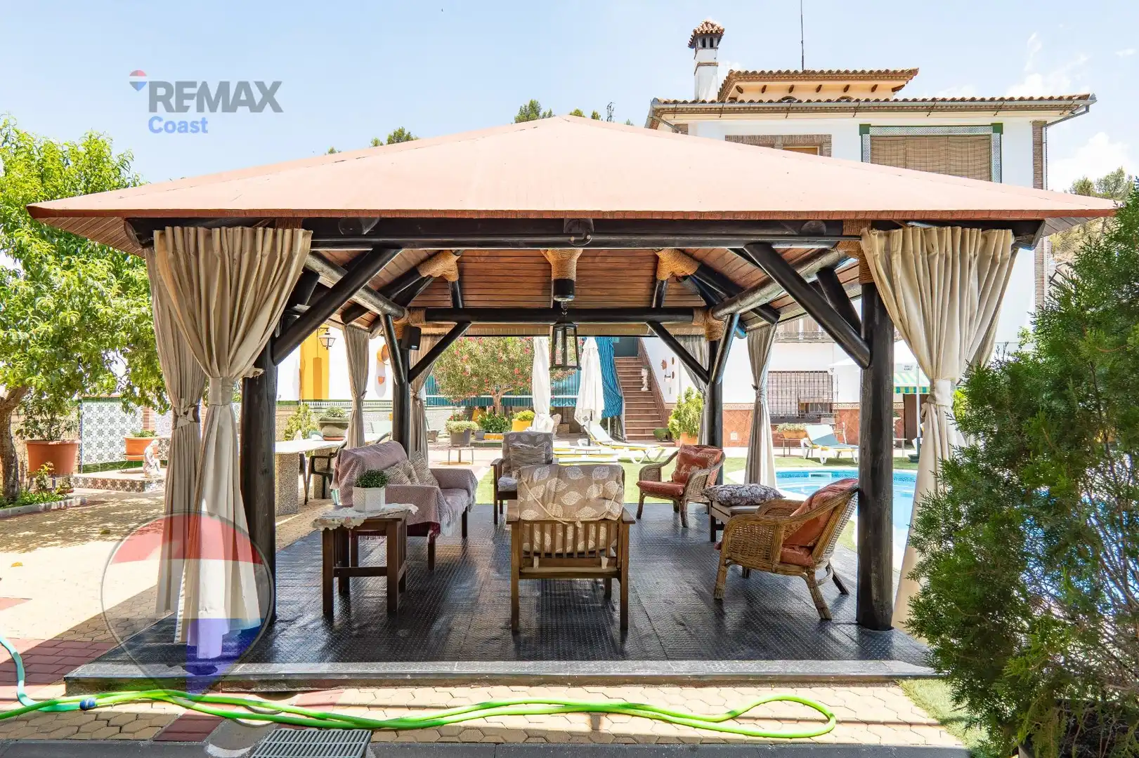 Terrace of Houses for sale in Cuevas Bajas  with Heating, Private garden and Swimming Pool