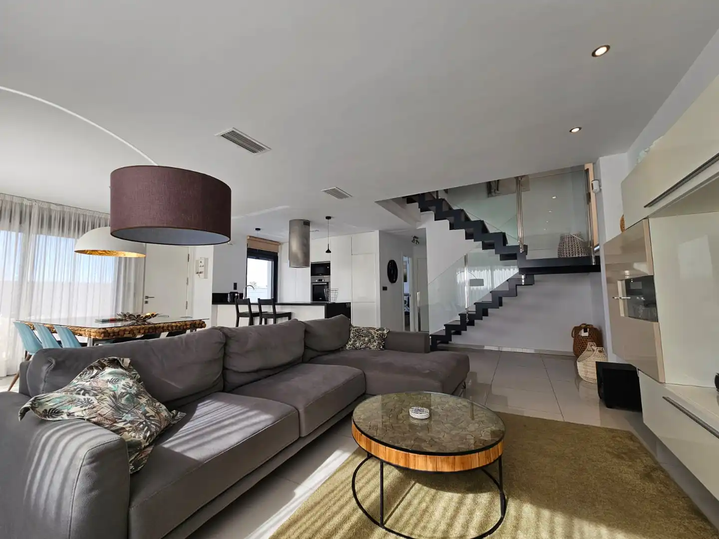 Sala de estar de Casa o chalet en venta en Rojales con Aire acondicionado, Jardín privado y Terraza