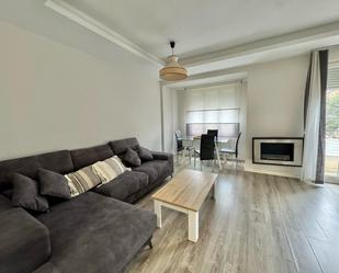 Living room of Flat to rent in  Logroño  with Heating, Terrace and Furnished