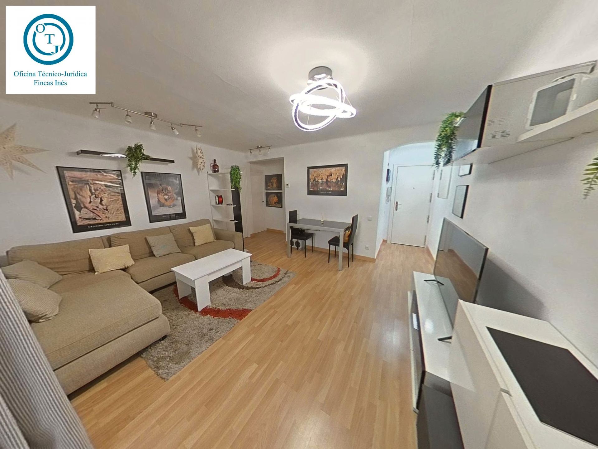 Living room of Flat for sale in Mollet del Vallès  with Parquet flooring and Terrace