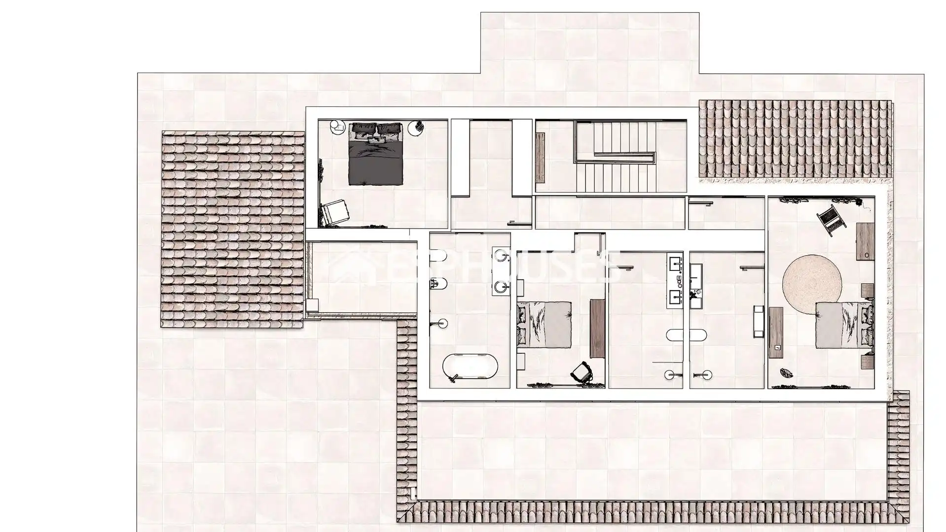 Casa con terraza en venta en Benissa pueblo, imagen 34