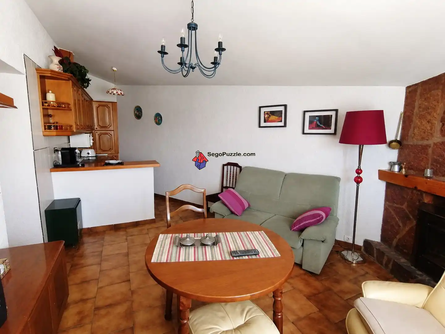 Wohnzimmer von Haus oder Chalet zum Verkauf in Roda de Eresma mit Klimaanlage, Heizung und Terrasse