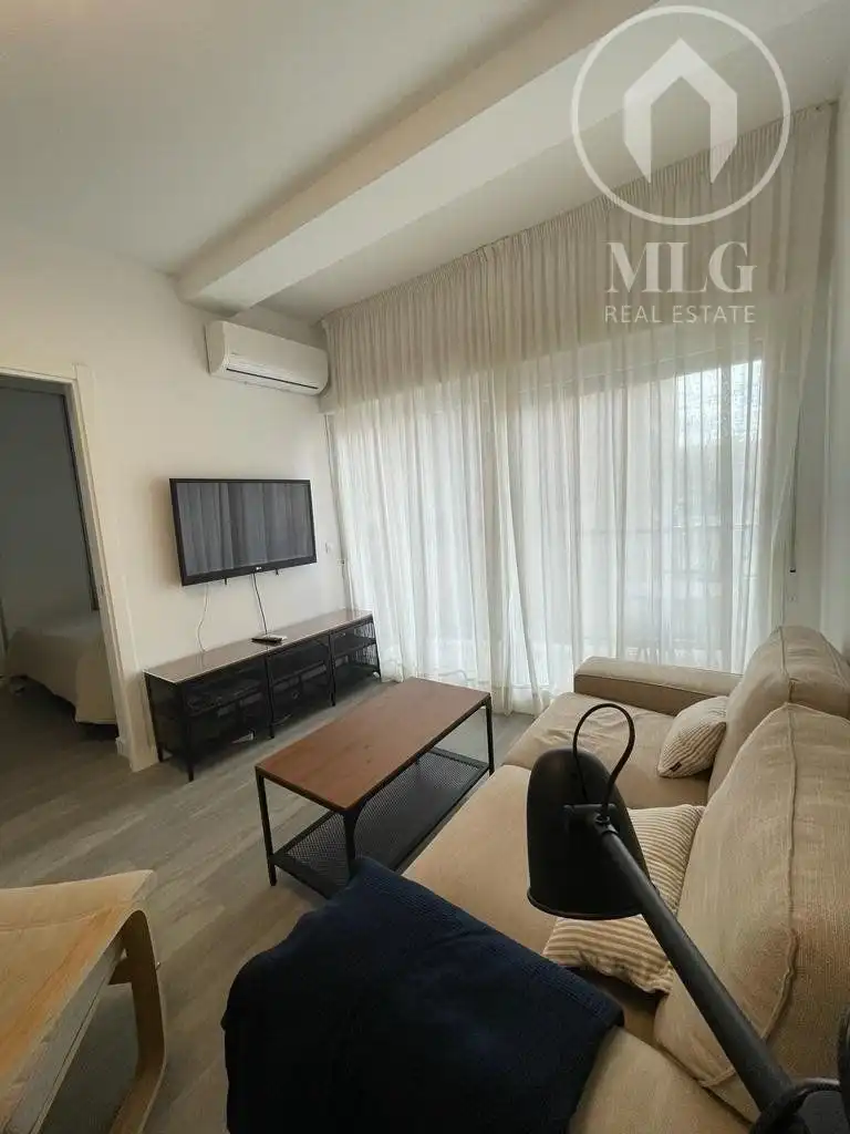 Wohnzimmer von Wohnungen zum Verkauf in Fuengirola mit Klimaanlage, Heizung und Terrasse