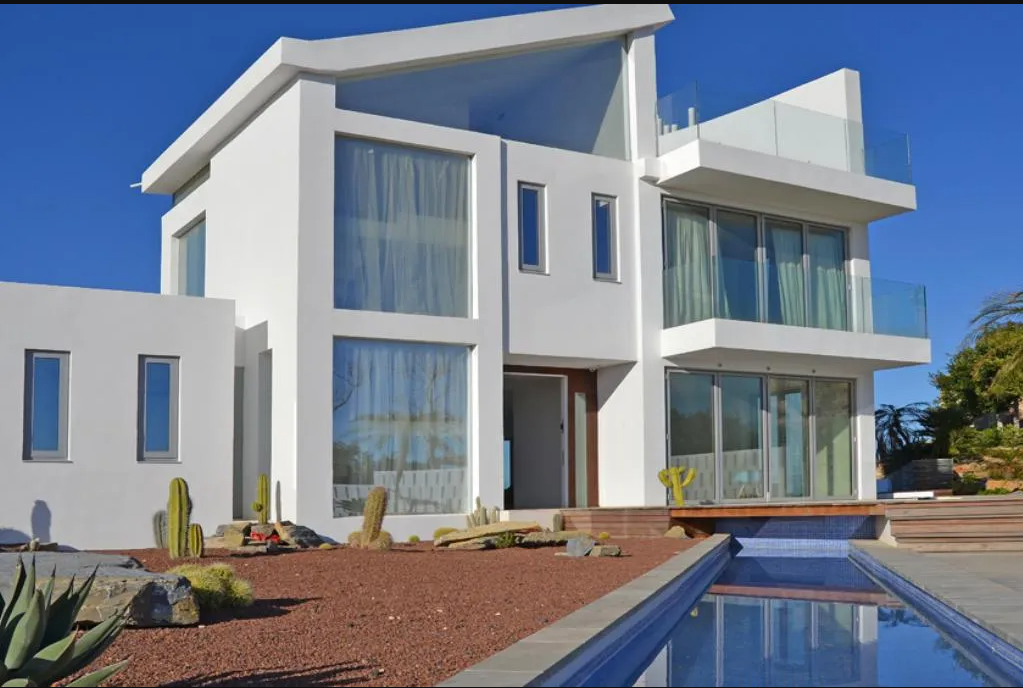 Exterior view of House or chalet for sale in Jávea / Xàbia  with Air Conditioner, Heating and Private garden