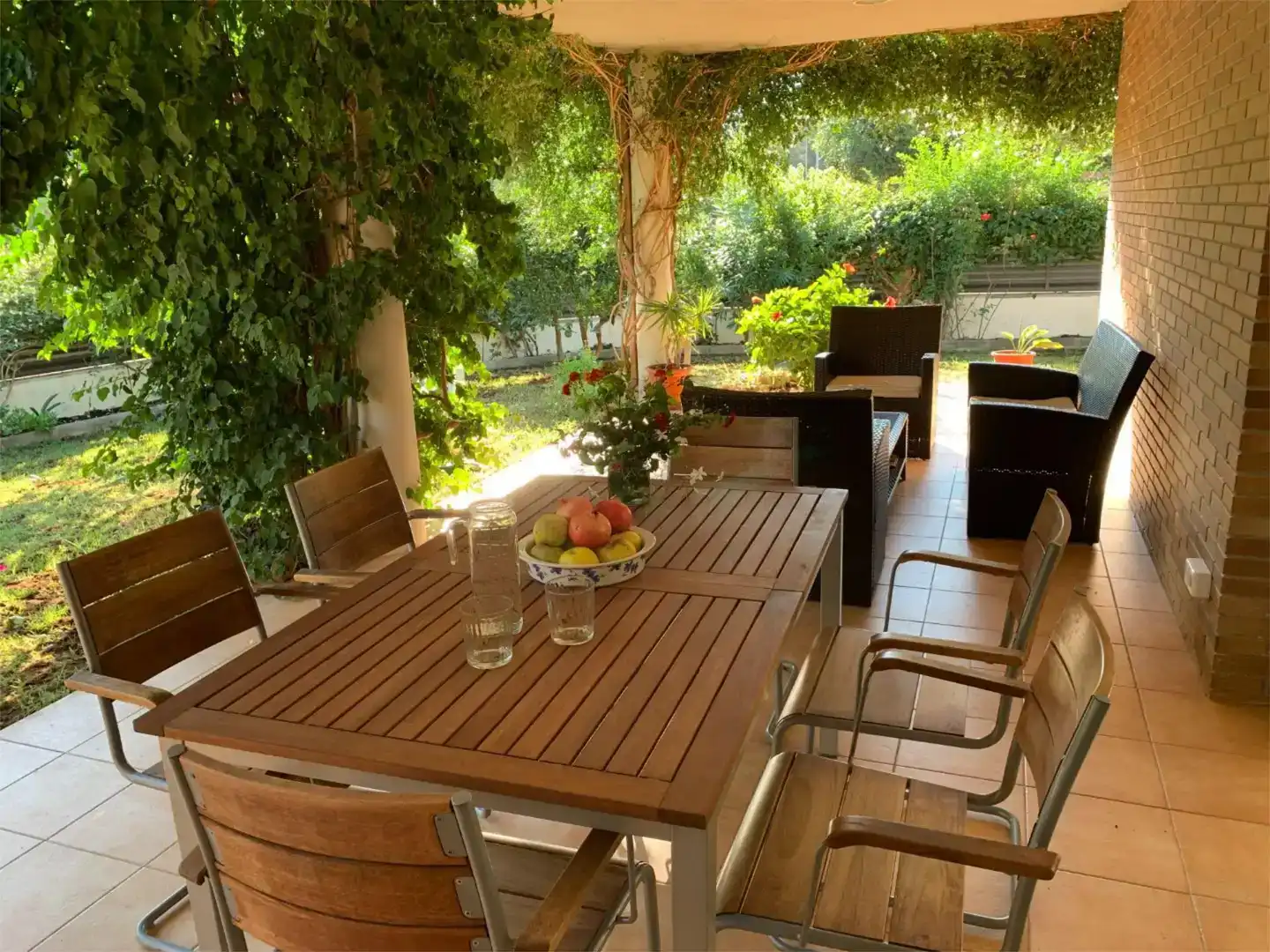 Terraza de Piso en venta en Cubelles con Aire acondicionado, Jardín privado y Parquet