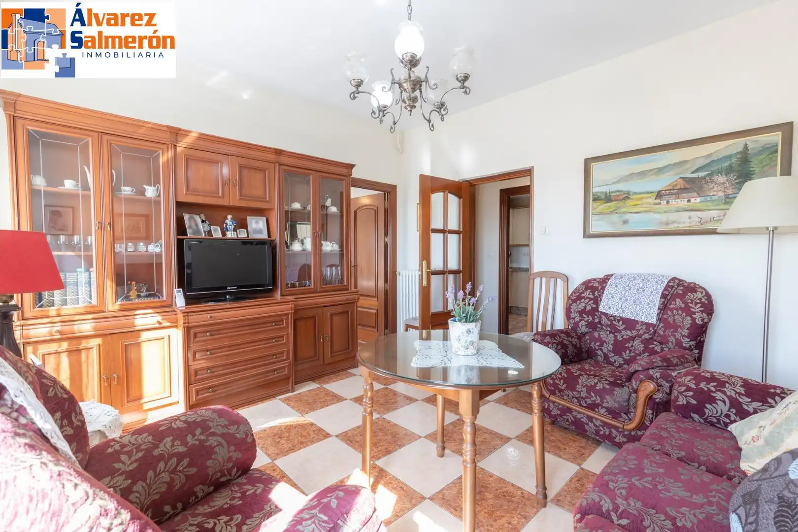 Wohnzimmer von Wohnung zum Verkauf in Granada mit Klimaanlage und Heizung
