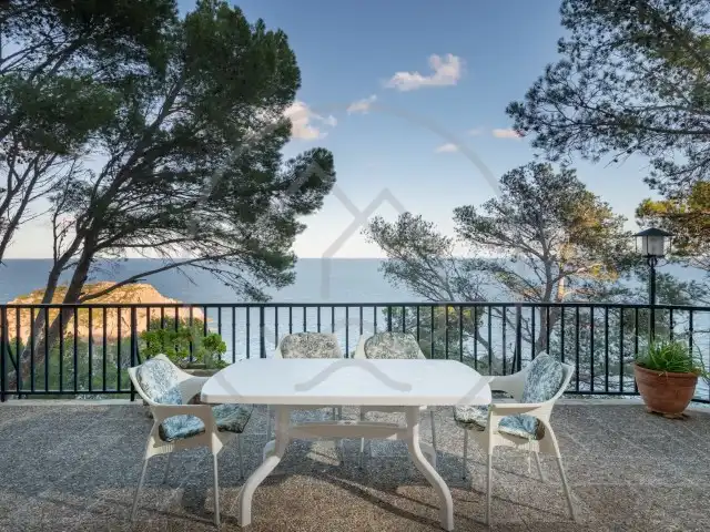 Terrasse von Haus oder Chalet zum Verkauf in Palafrugell mit Klimaanlage, Heizung und Privatgarten