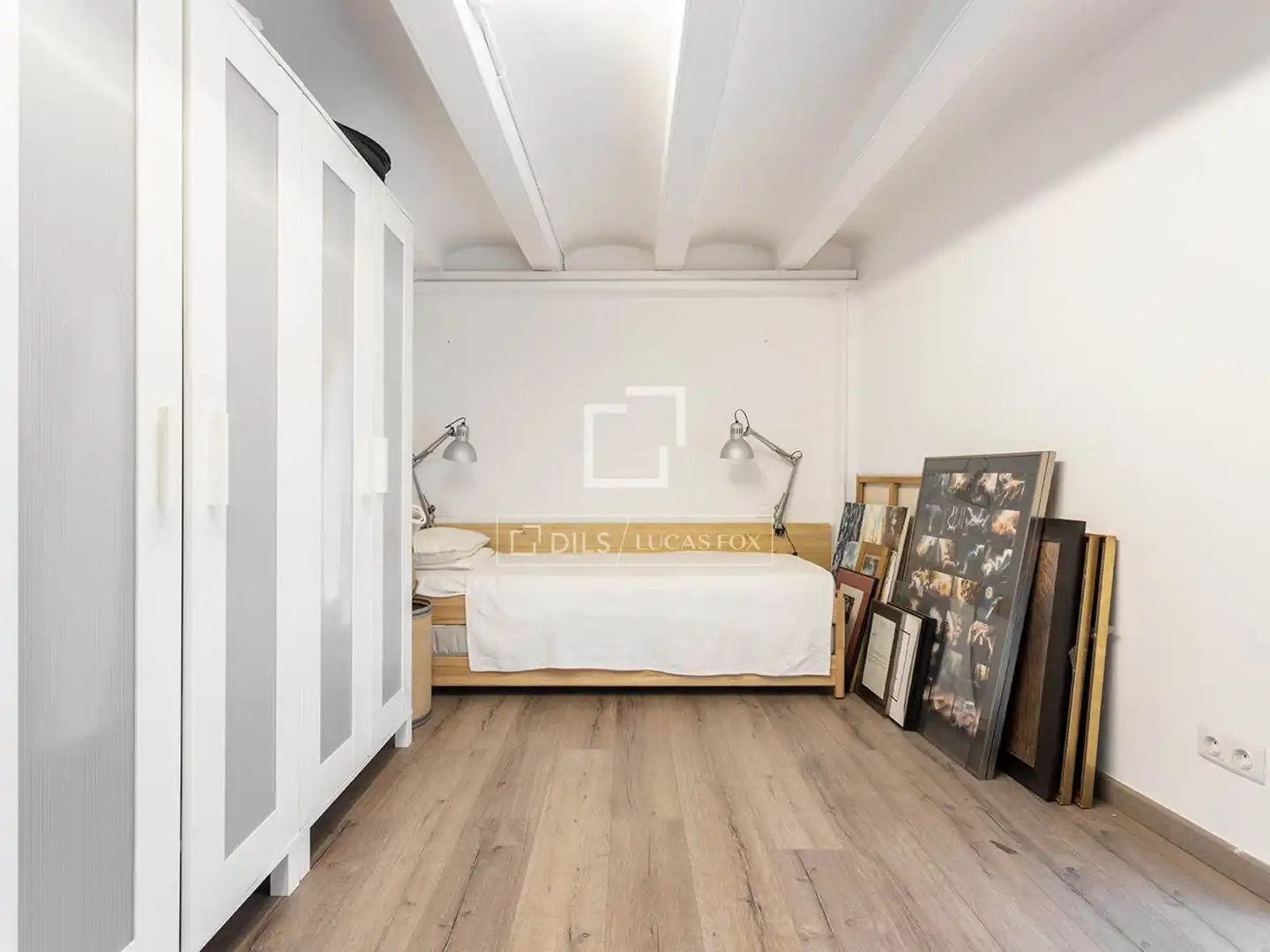 Dormitori de Loft en venda en Barcelona amb Calefacció, Parquet i Terrassa