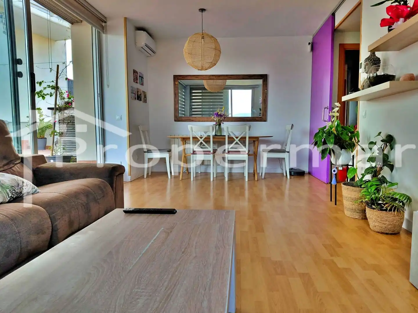 Sala de estar de Ático en venta en Parets del Vallès con Aire acondicionado, Calefacción y Terraza