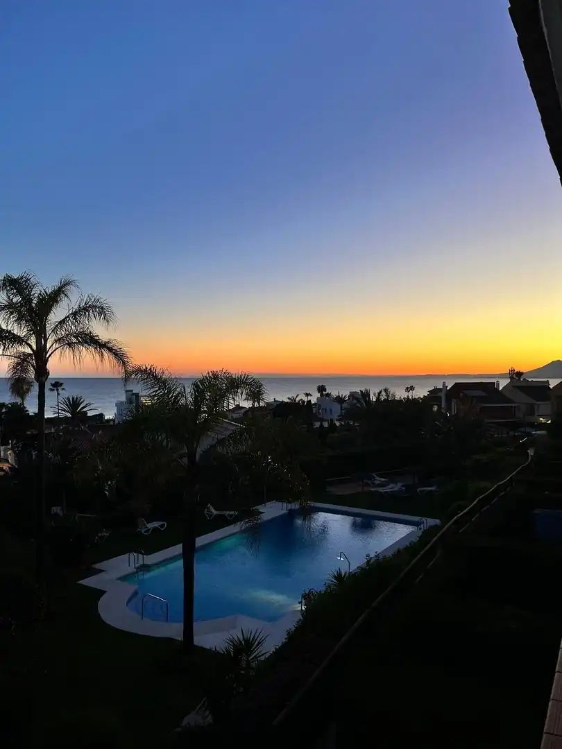 Exterior view of Duplexes for sale in Marbella  with Air Conditioner, Heating and Private garden