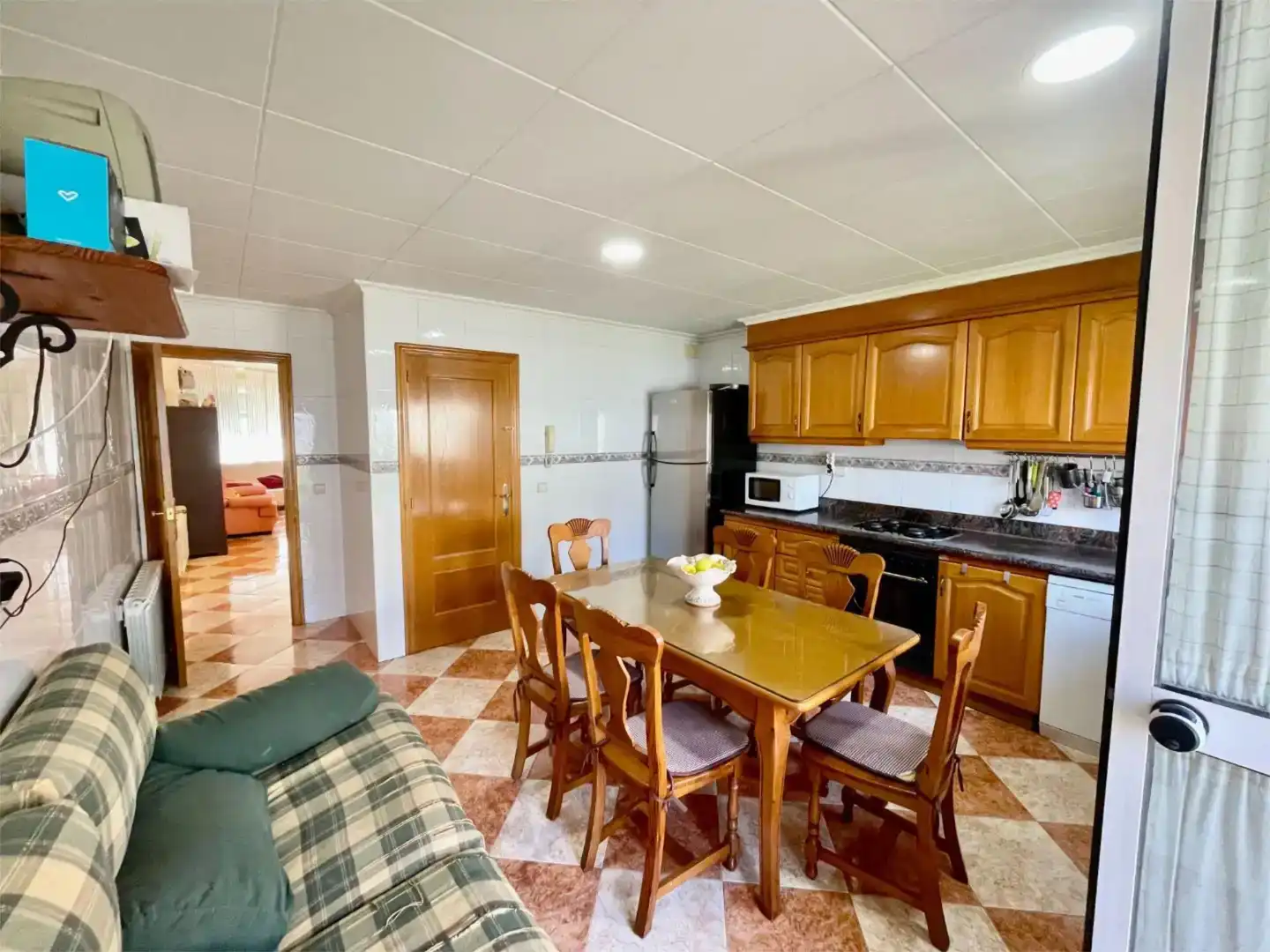 Cocina de Piso en venta en Castelló de Rugat con Aire acondicionado, Trastero y Amueblado