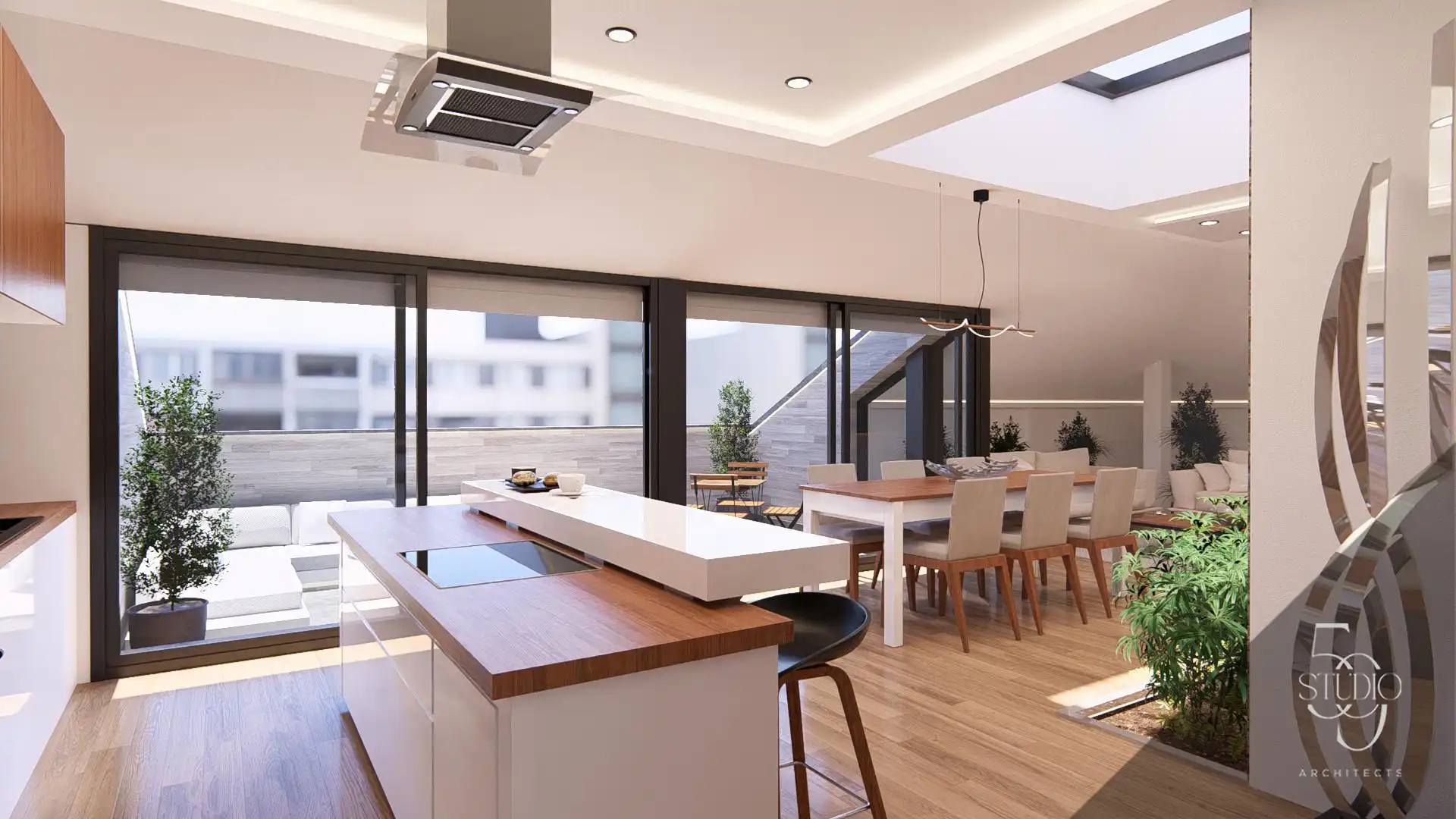 Cocina de Ático en venta en Fuengirola con Aire acondicionado, Calefacción y Terraza