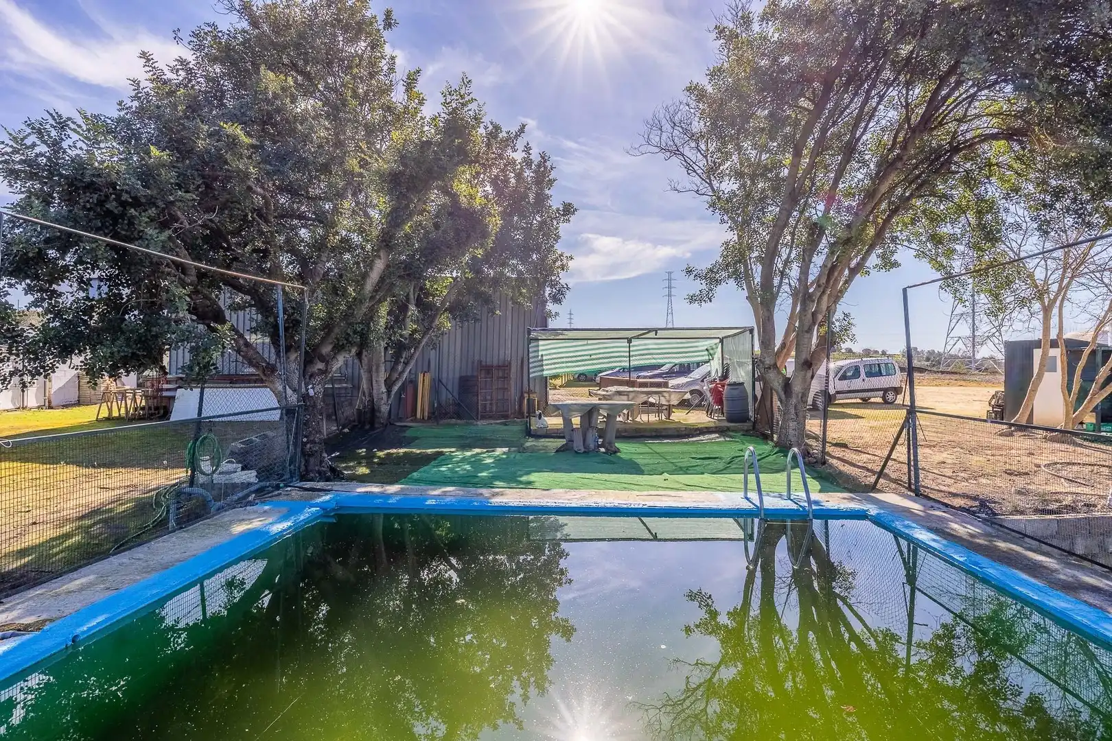 Piscina de Finca rústica en venda en Alcalá de Guadaira amb Aire condicionat i Piscina