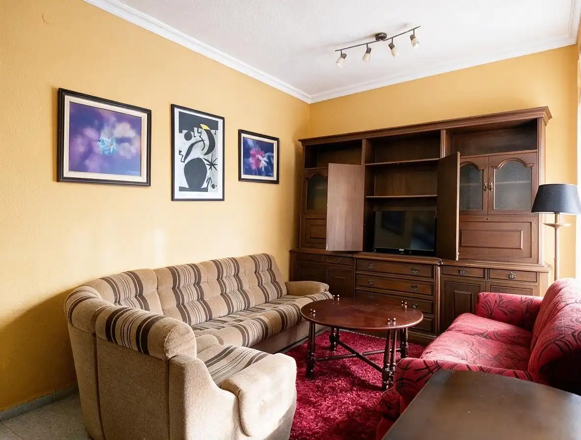 Sala d'estar de Pis de lloguer en Las Palmas de Gran Canaria