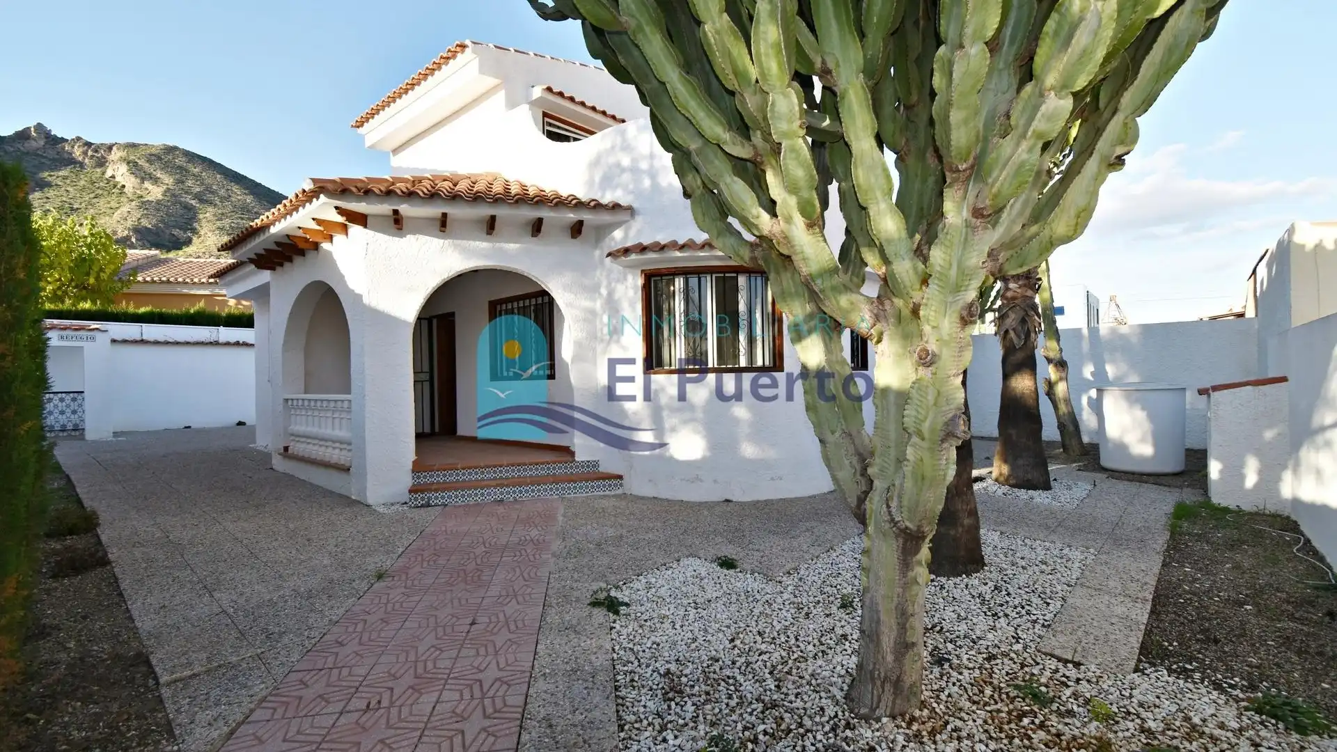 Vista exterior de Casa o chalet en venta en Mazarrón con Jardín privado y Terraza