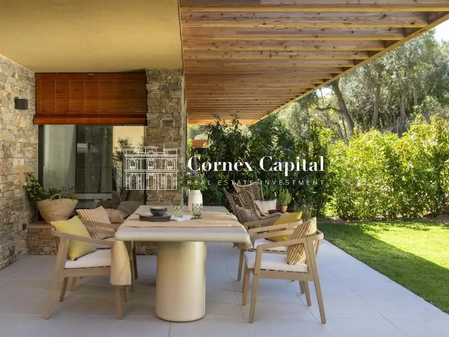 Terrace of Detached homes for rent in Regencós  with Air Conditioner, Heating and Private garden