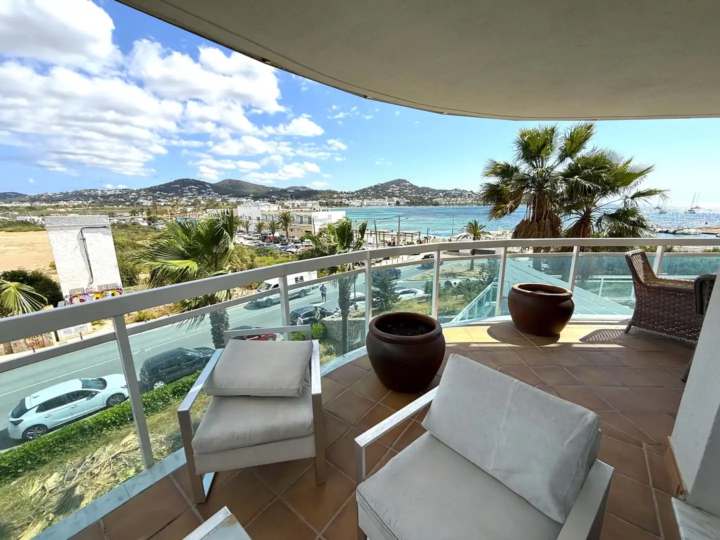 Terrassa de Apartament en venda en Eivissa amb Aire condicionat, Calefacció i Jardí privat
