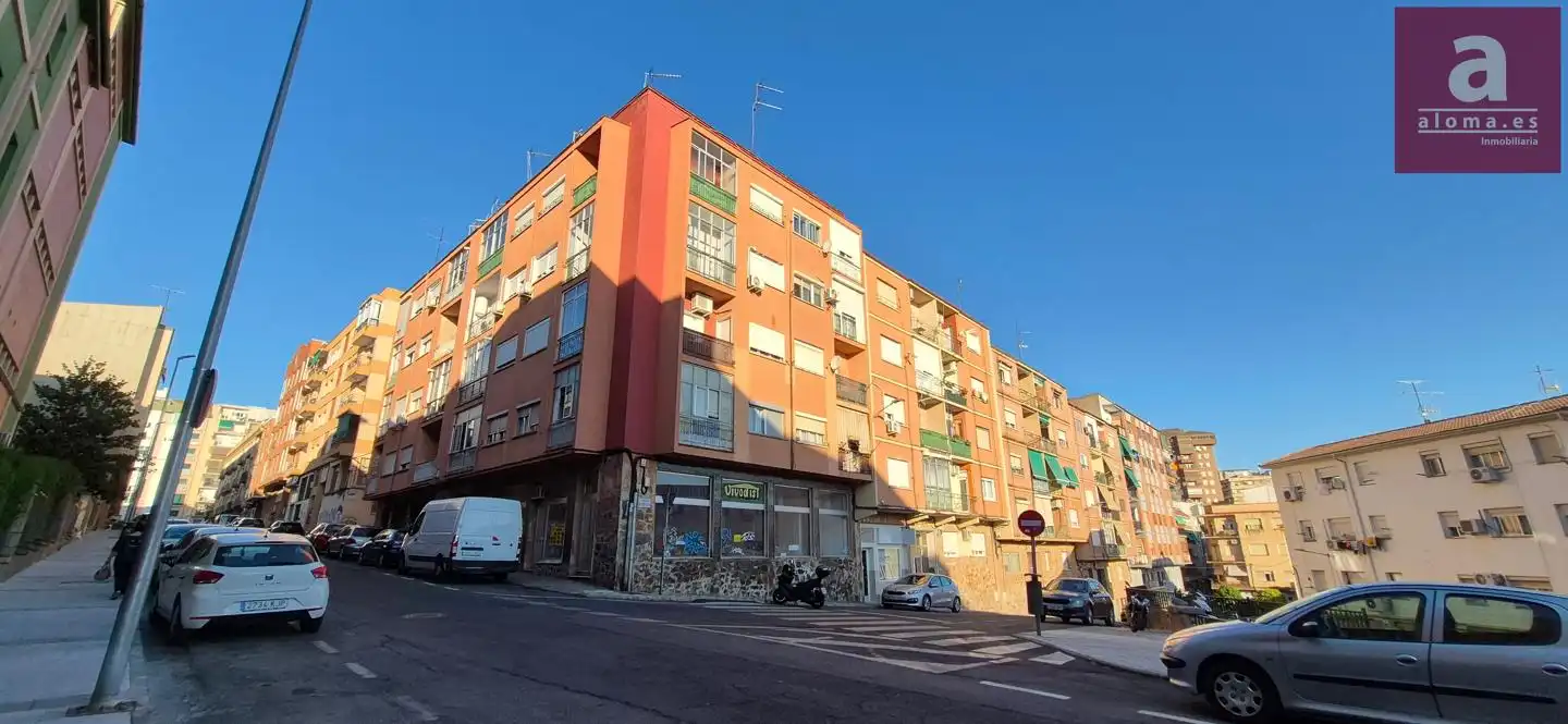 Exterior view of Flat for rent in Cáceres  with Furnished and Balcony