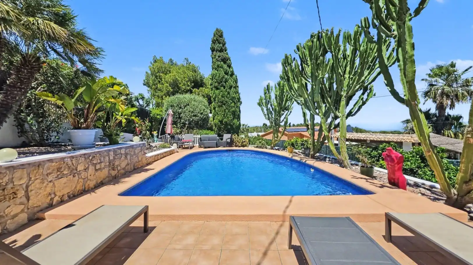 Swimming pool of Houses for sale in Dénia  with Air Conditioner, Heating and Private garden