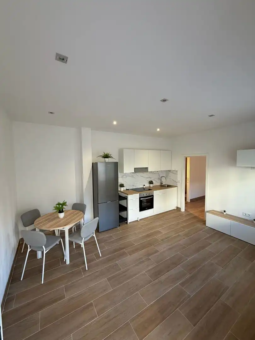 Küche von Wohnung zum Verkauf in Mojácar mit Klimaanlage, Terrasse und Schwimmbad